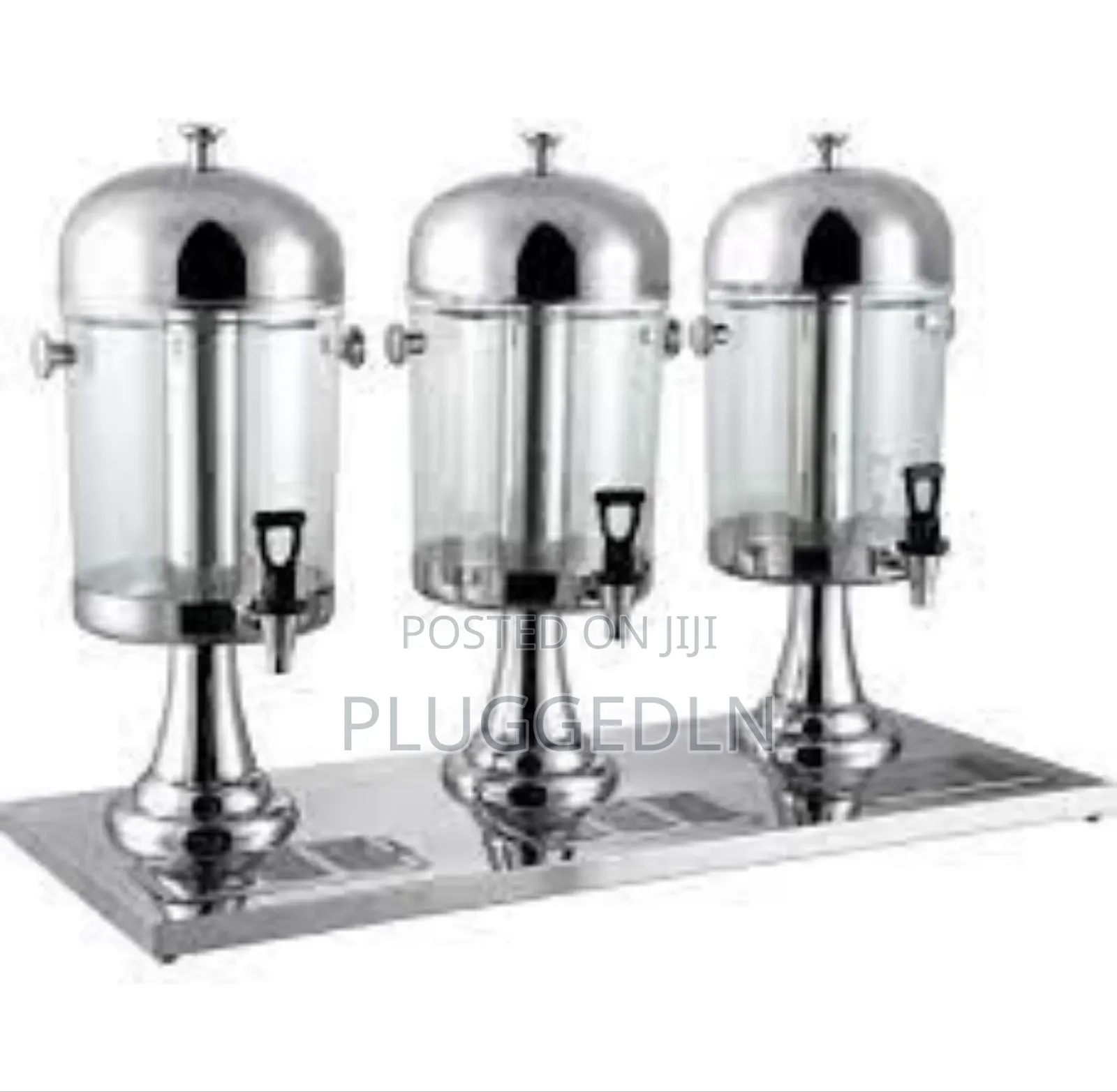 Commercial-Grade Triple Juice Dispenser,