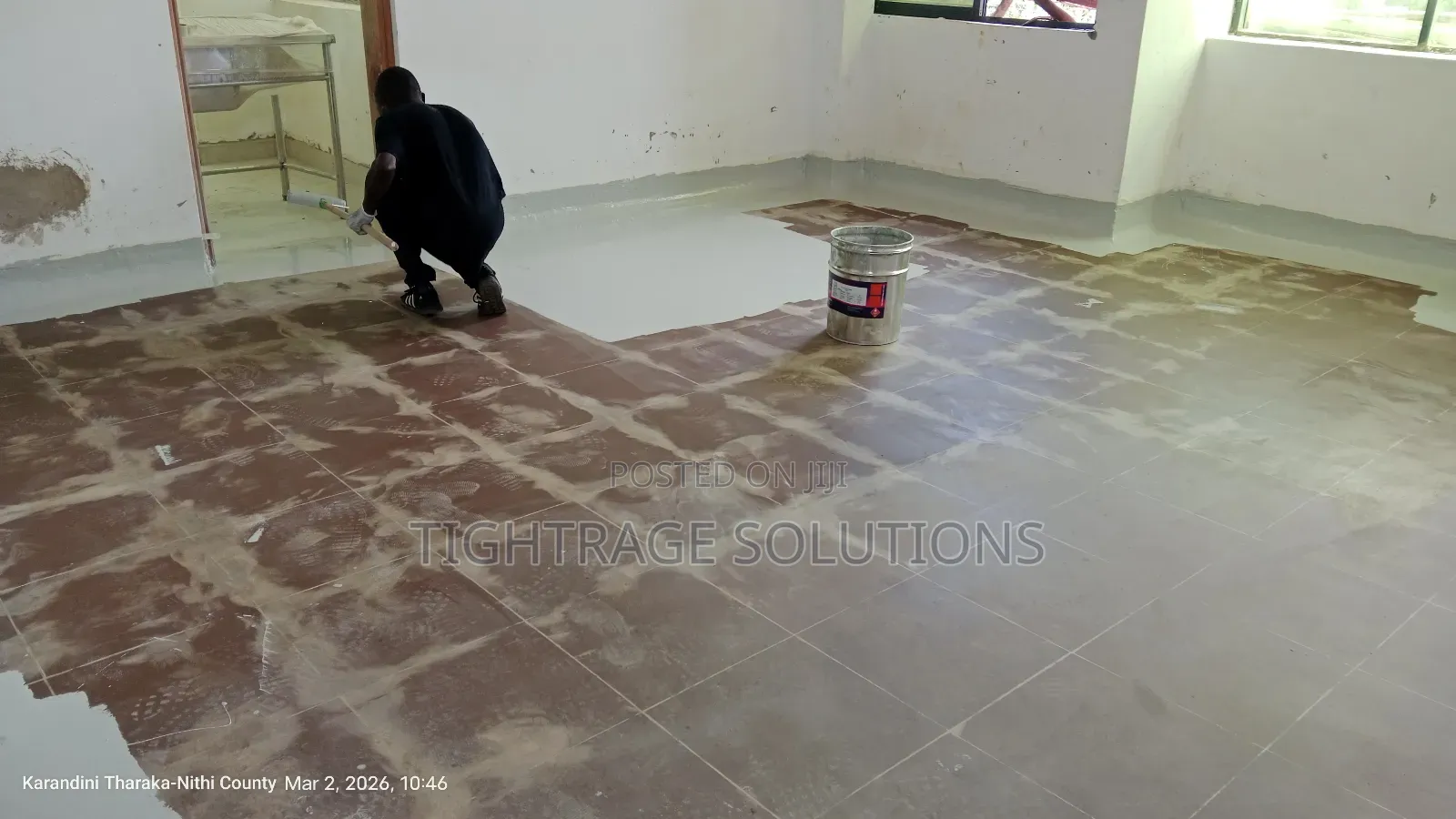 Epoxy Floor Coating — High Build