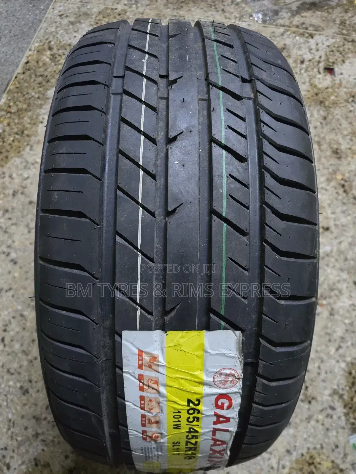 265 /45 R18 Galaxia Tyres.