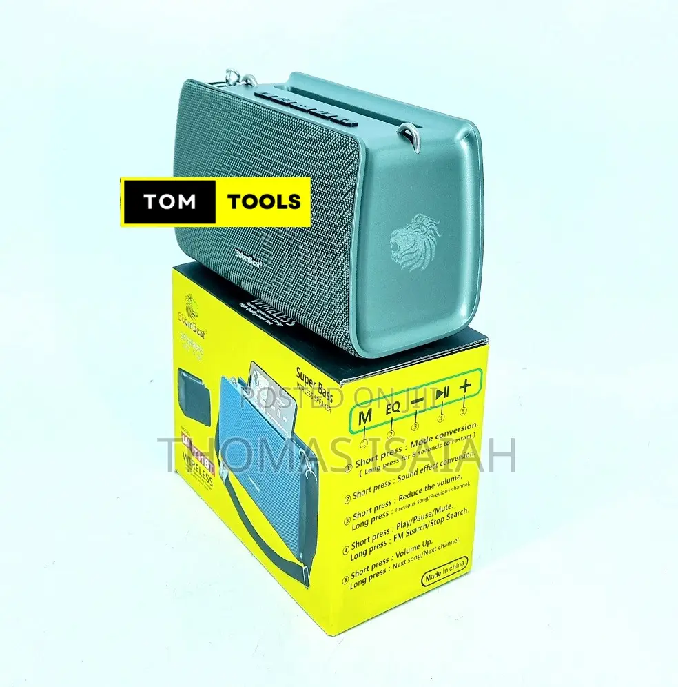 Green Boombest Ln711bt Super Bass Bluetooth Speaker Radio