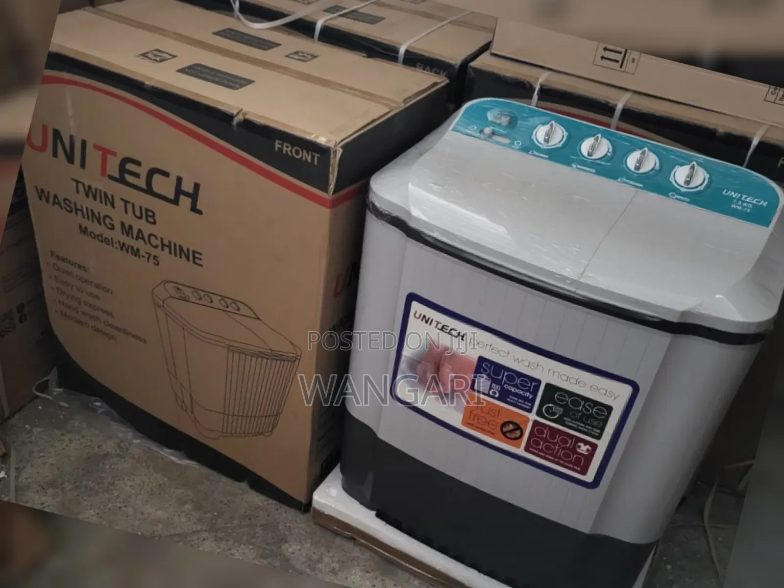 7.5kgs Unitech Top Load Washing Machine,