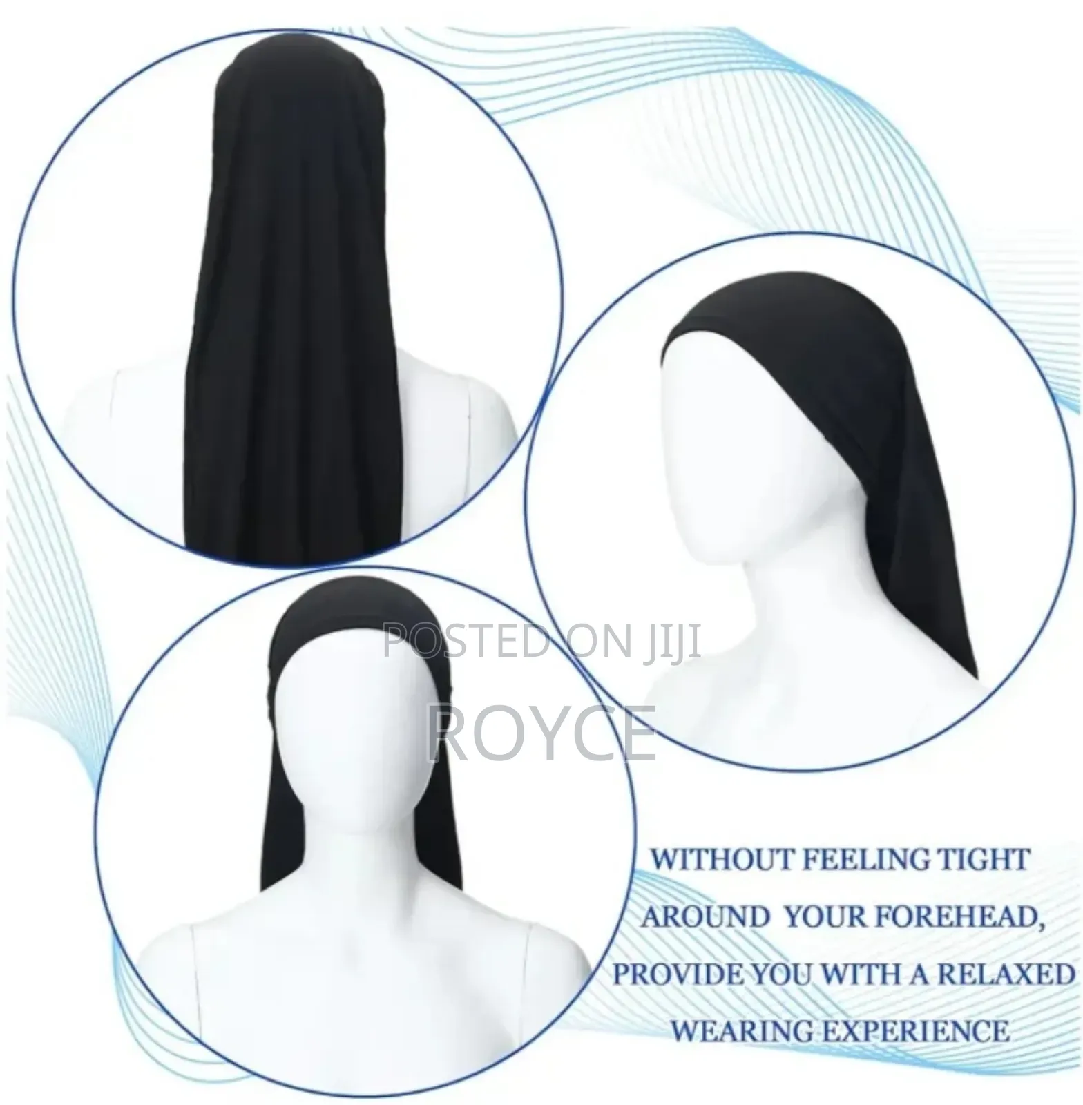 Long Jumbo Hair Bonnet