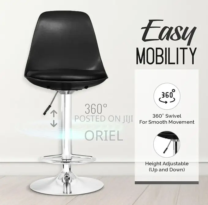 Home Chairs; Minimalist Adjustable Swivel Stool