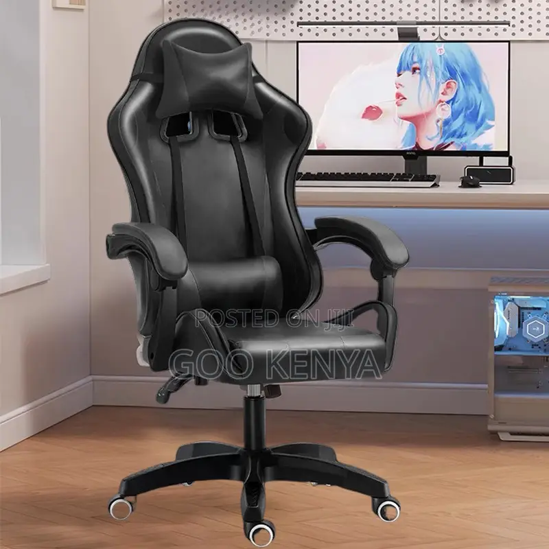 Office Chair;High Back Leather Recline Chair For Gaming And Study Desk
