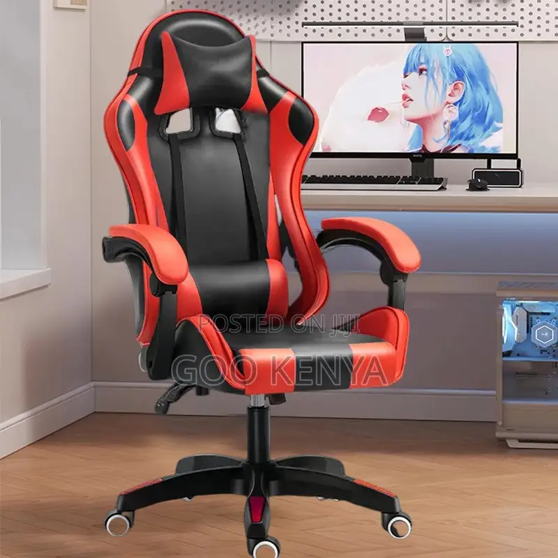 Office Chair;High Back Leather Recline Chair For Gaming And Study Desk