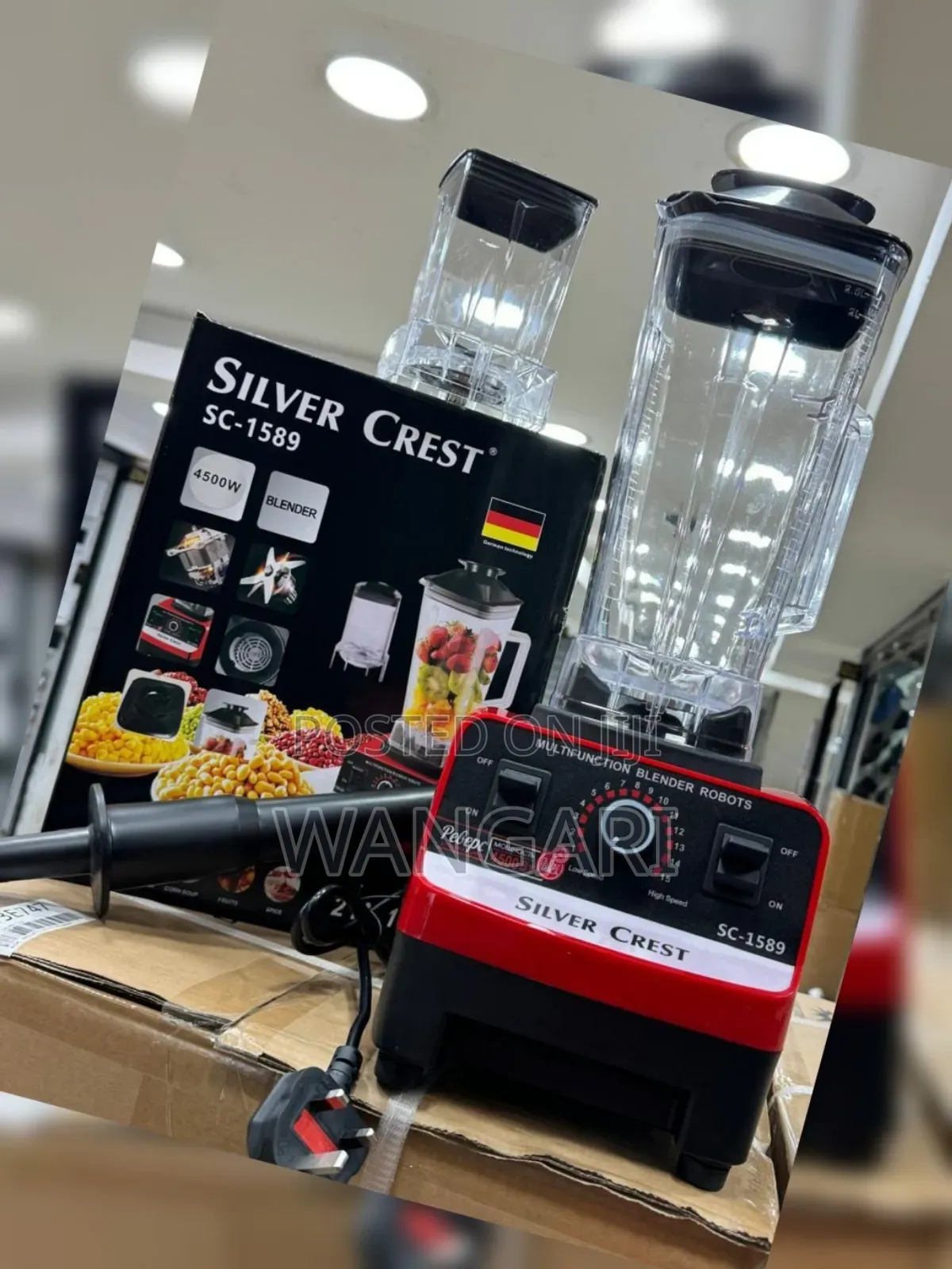 Silver Crest Multifunctional Blender (Sc-1589)