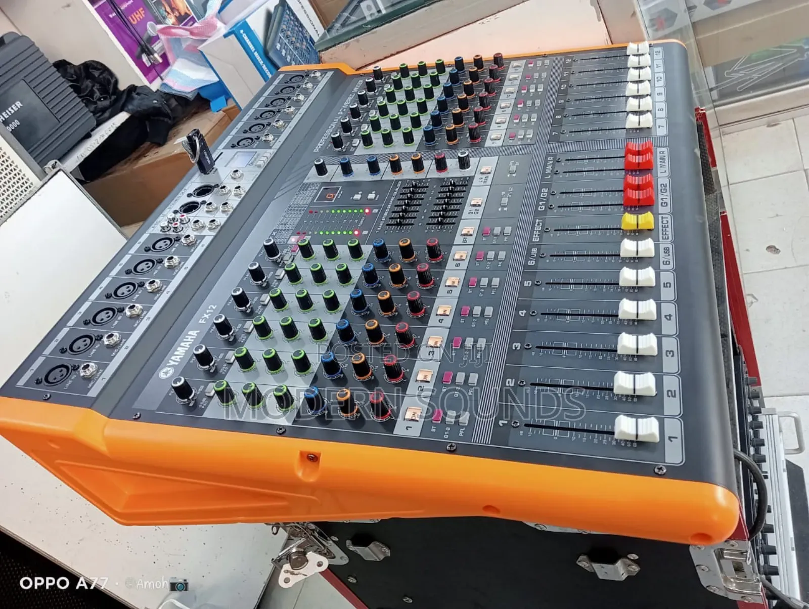 Yamaha 12-Channel Professional Mixer