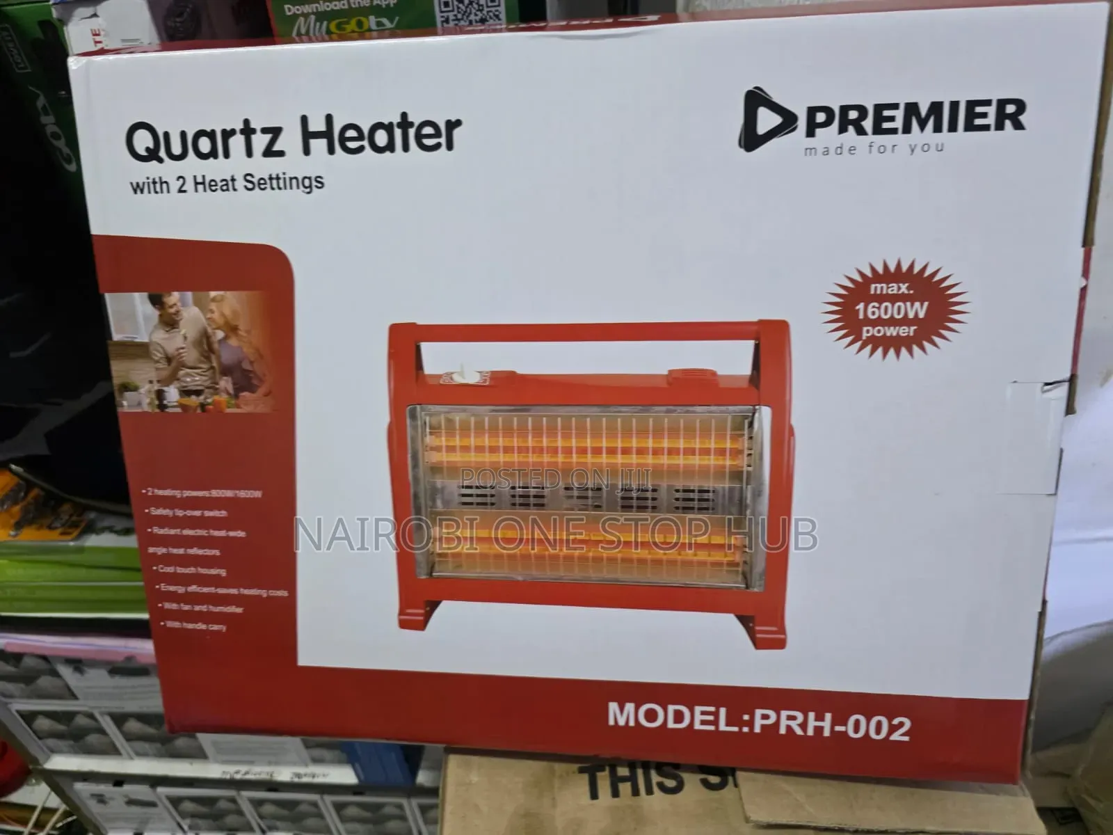 Premier Quartz Heater PRH-002