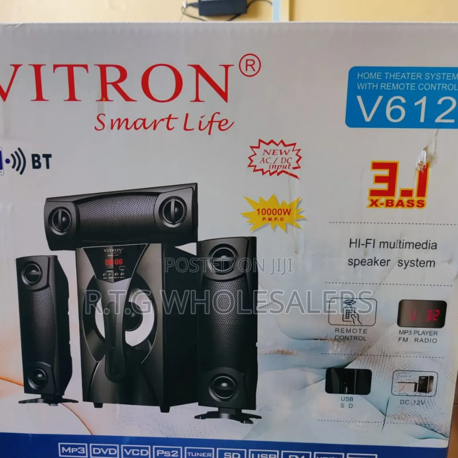 Vitron V612 3.1 Sound System With Subwoofer