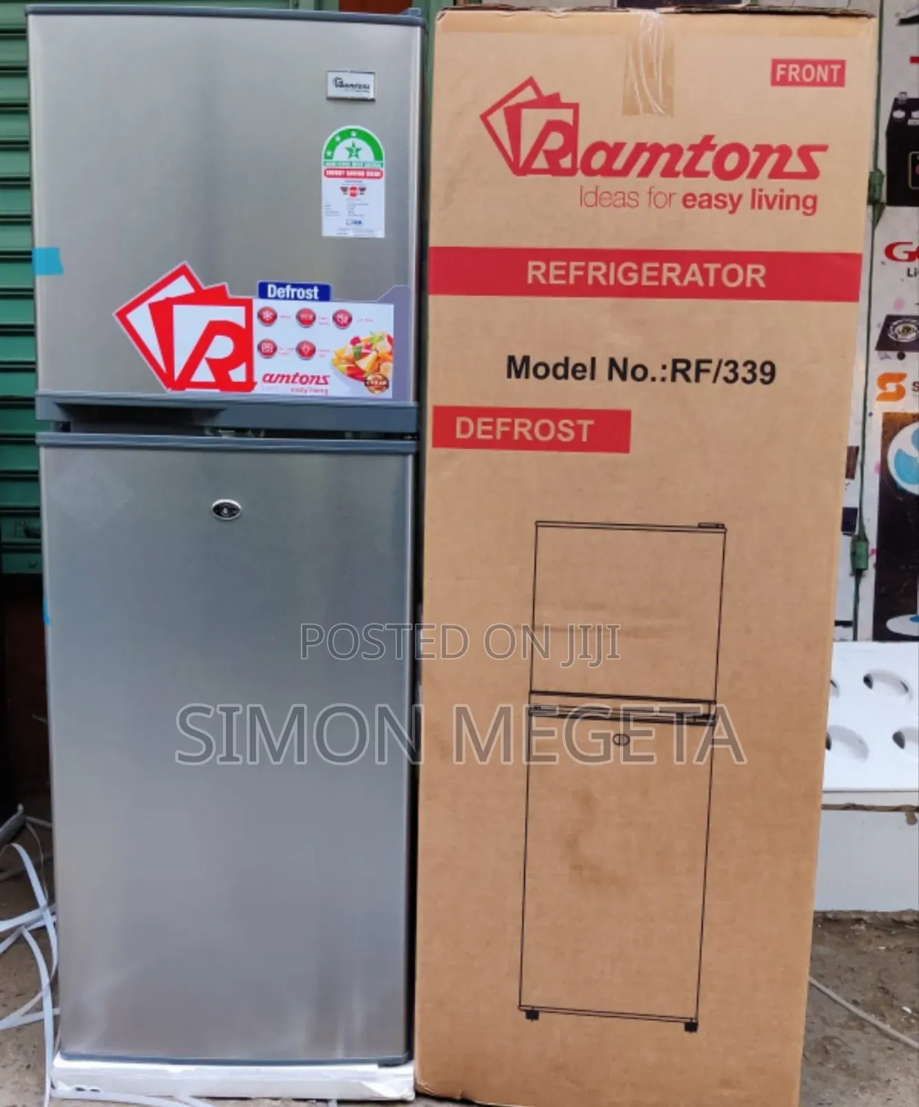 Ramton 138litres Fridge Double Door