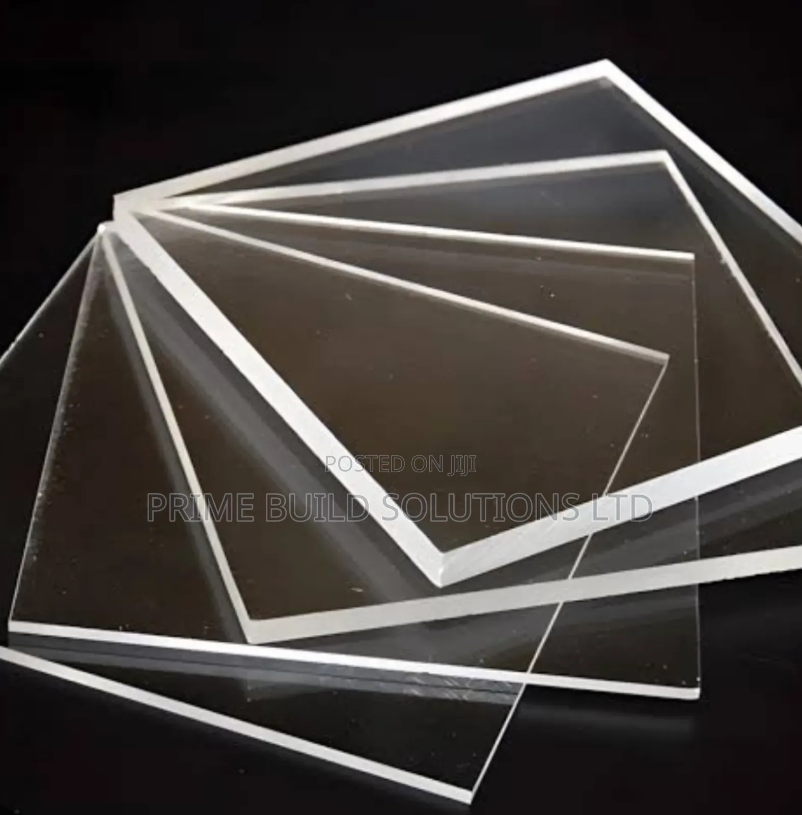 8mm Clear Shatter Resistant Perspex