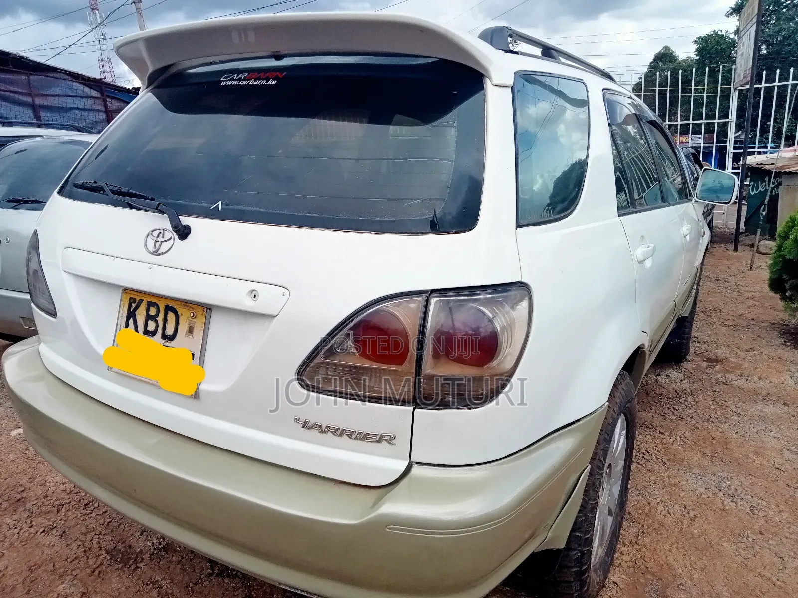 Toyota Harrier 2001 White