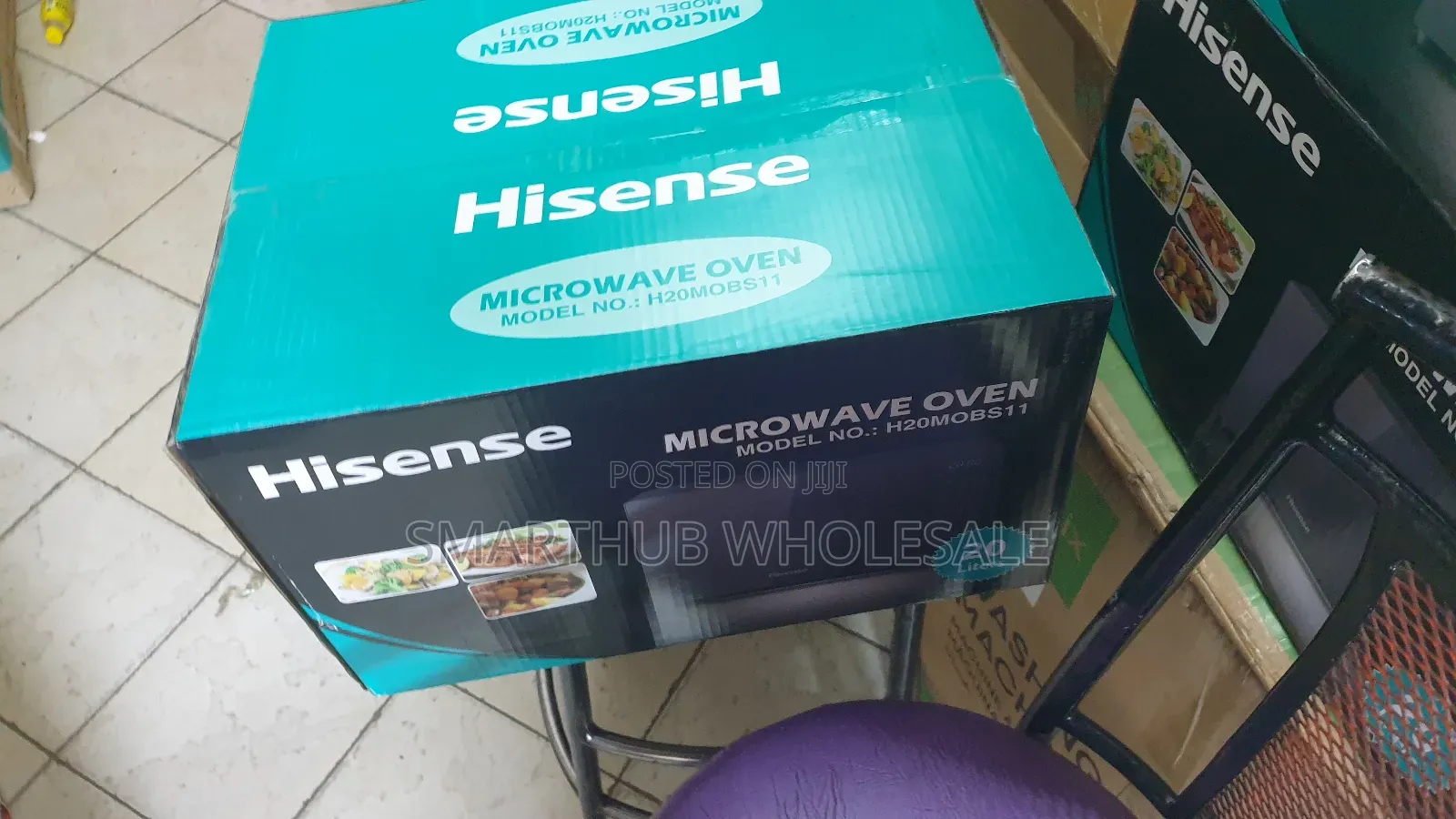 Hisense 20l Black Microwave Oven