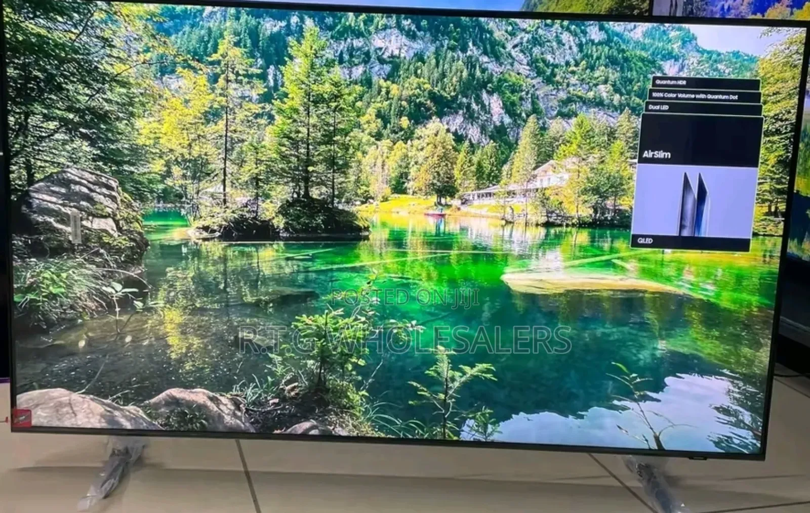 Samsung 65′′ Qled Tv 65q60d – Uhd, Airslim Design