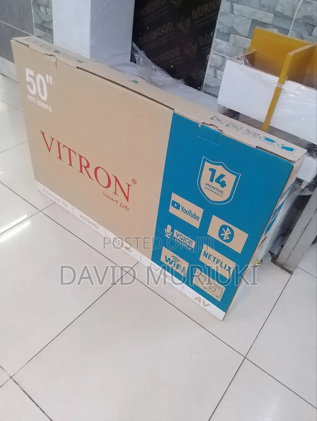 50" Vitron HTC 5008fs Smart Tv.