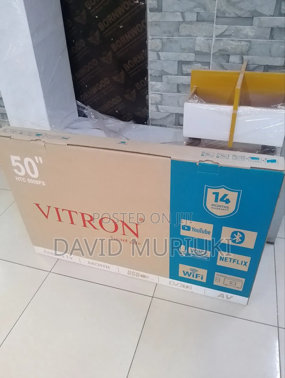 50" Vitron HTC 5008fs Smart Tv.