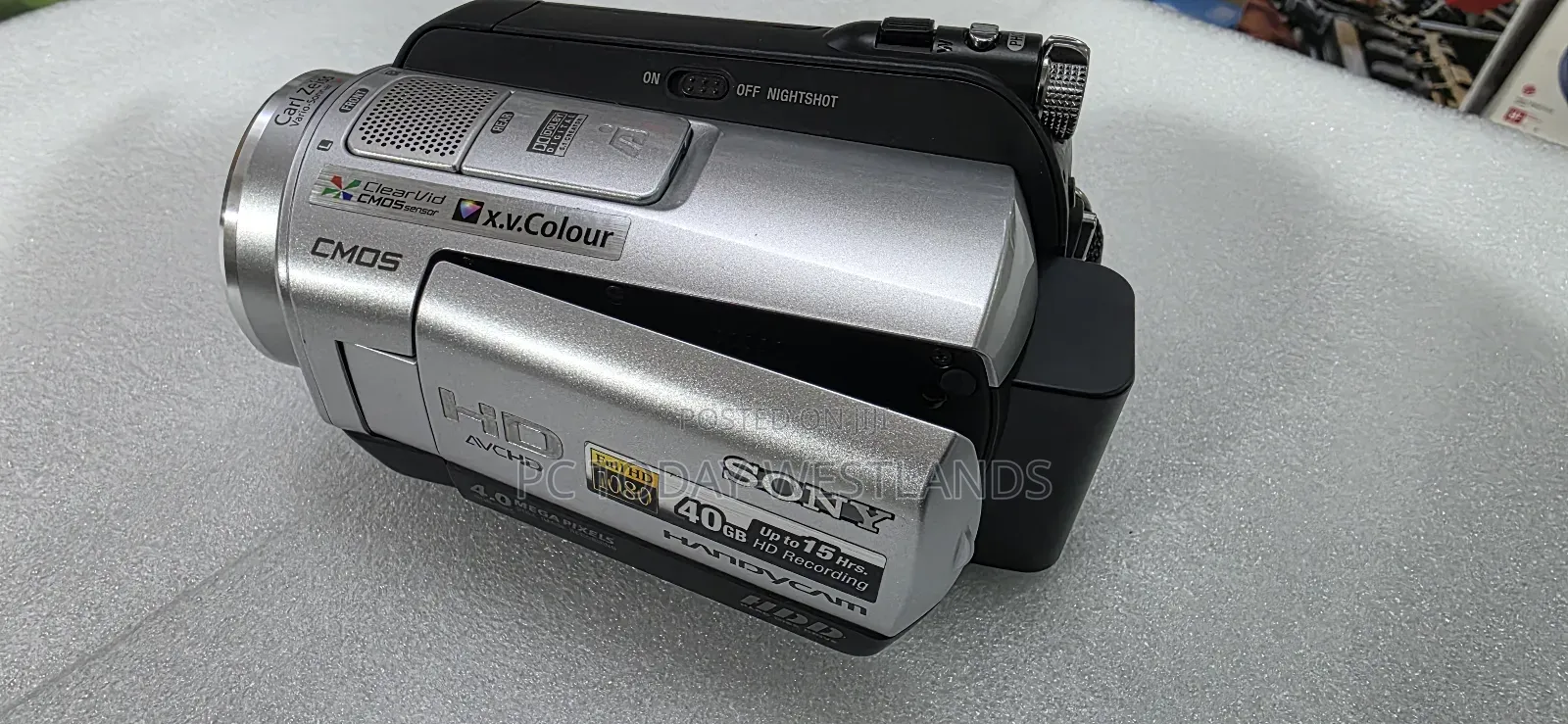 Sony 'Pal' HDR-Sr5 Avc Hd 40gb Hard-Disc Handycam Camcorder 65mins Bat