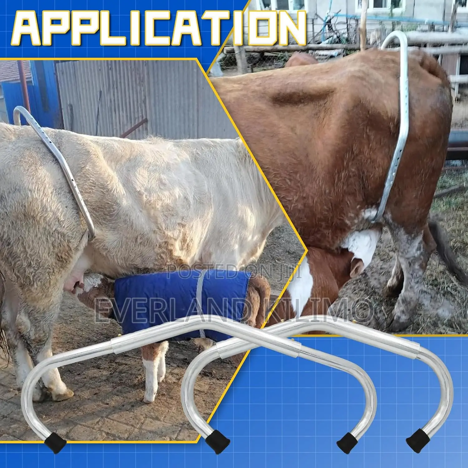 Heavy Duty Anti-Kick Bar for Livestock Handling