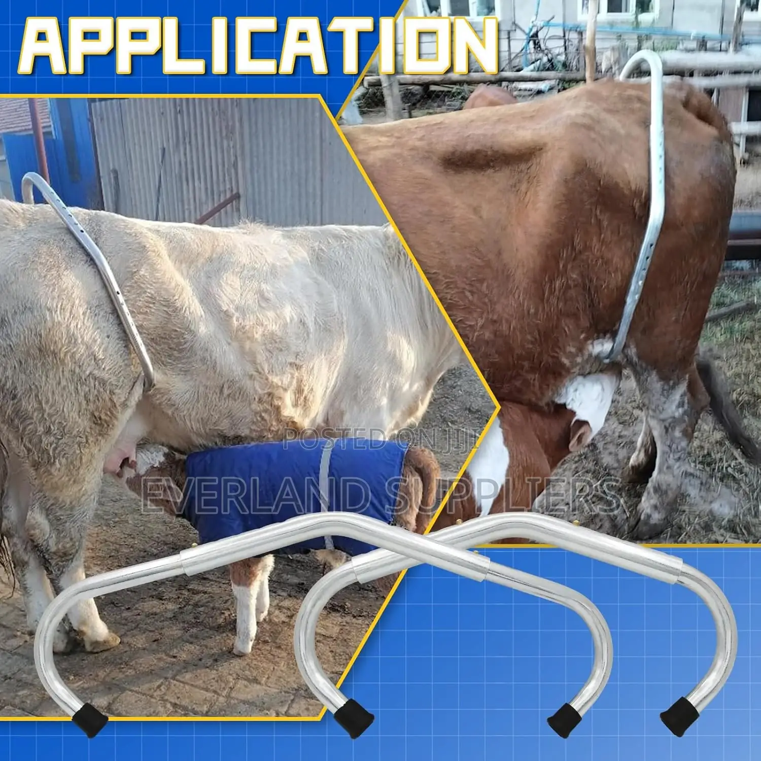 Heavy Duty Anti-Kick Bar for Livestock Handling