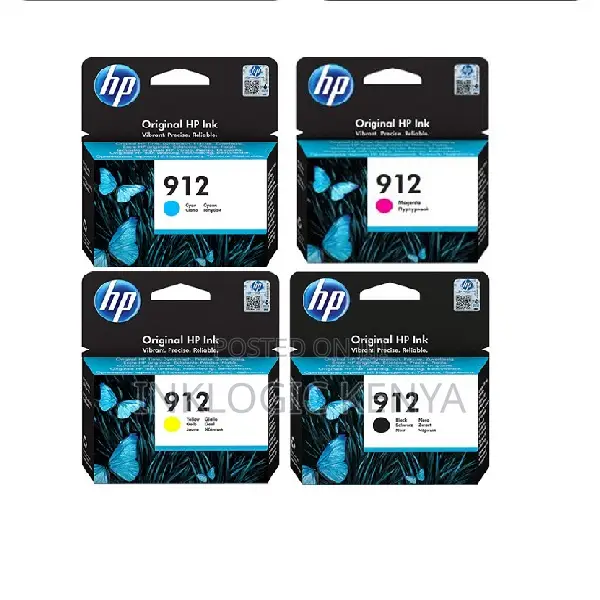 Hp 912 Color Ink Cartridge Set