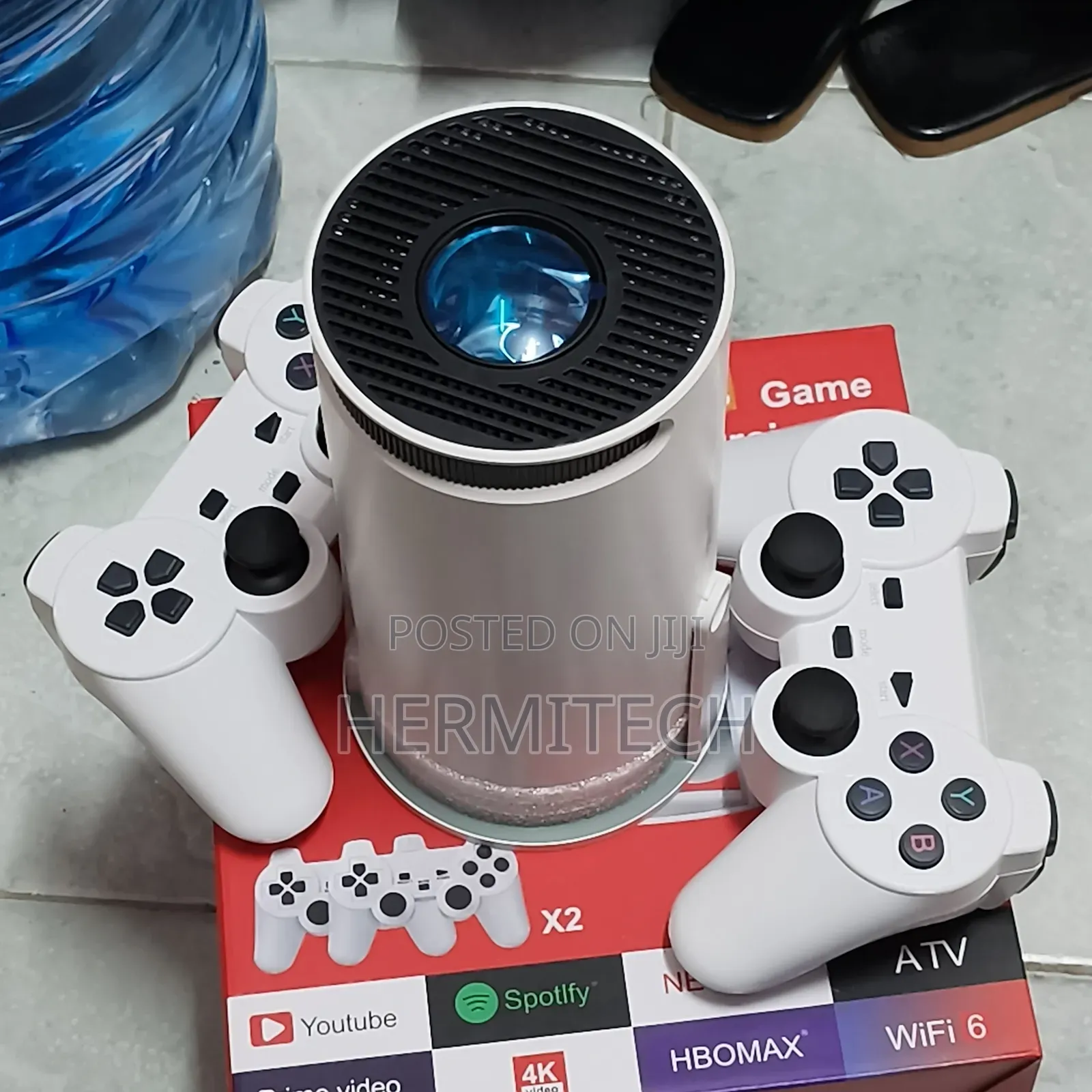 Hy300 Gaming Projector With Downloaded Games Already Wifi Enabled