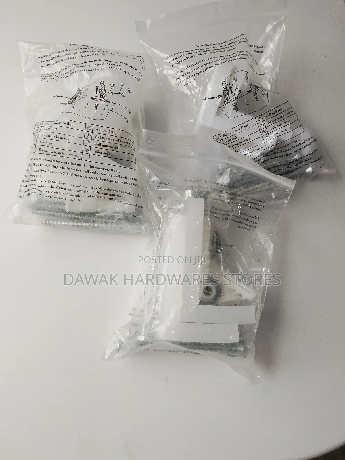 Toilet Screws