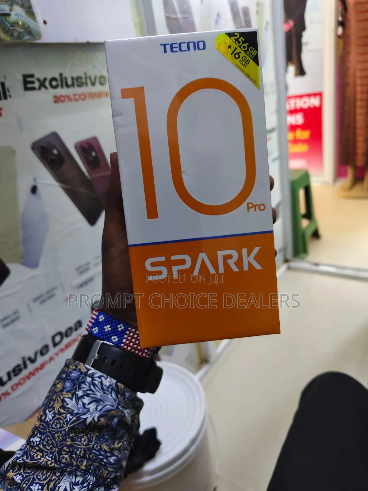 New Tecno Spark 10 Pro 256 GB Black