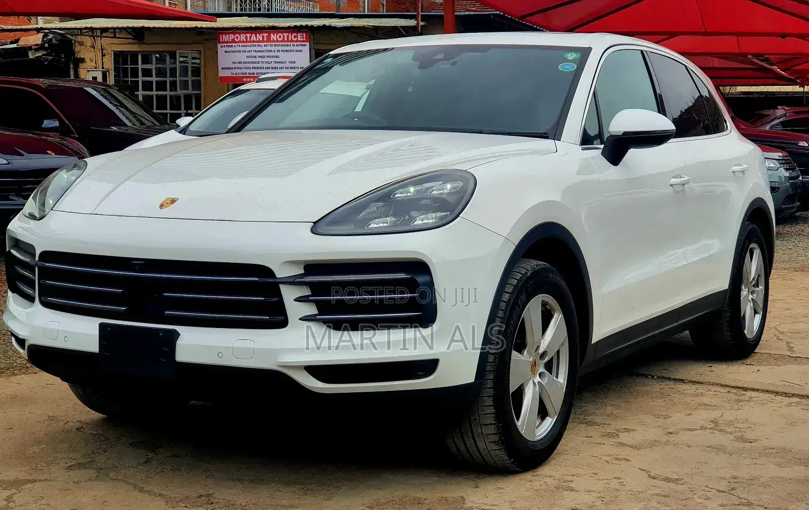 Porsche Cayenne Turbo AWD 2019 White