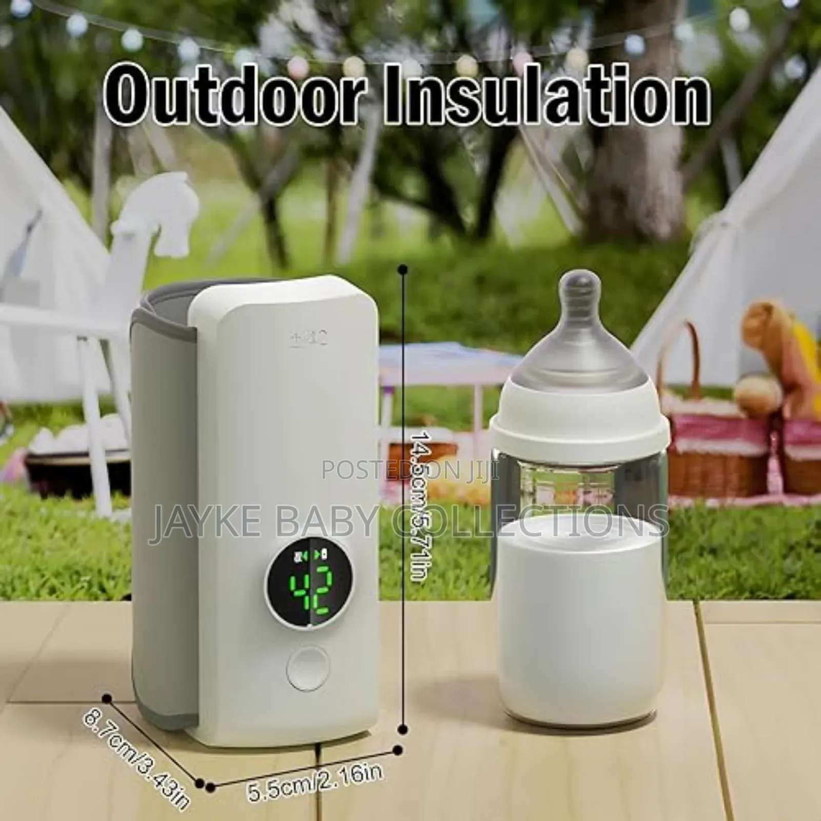 Portable Usb Rechargeable Baby Bottle Warmer – Perfect/Travel Night