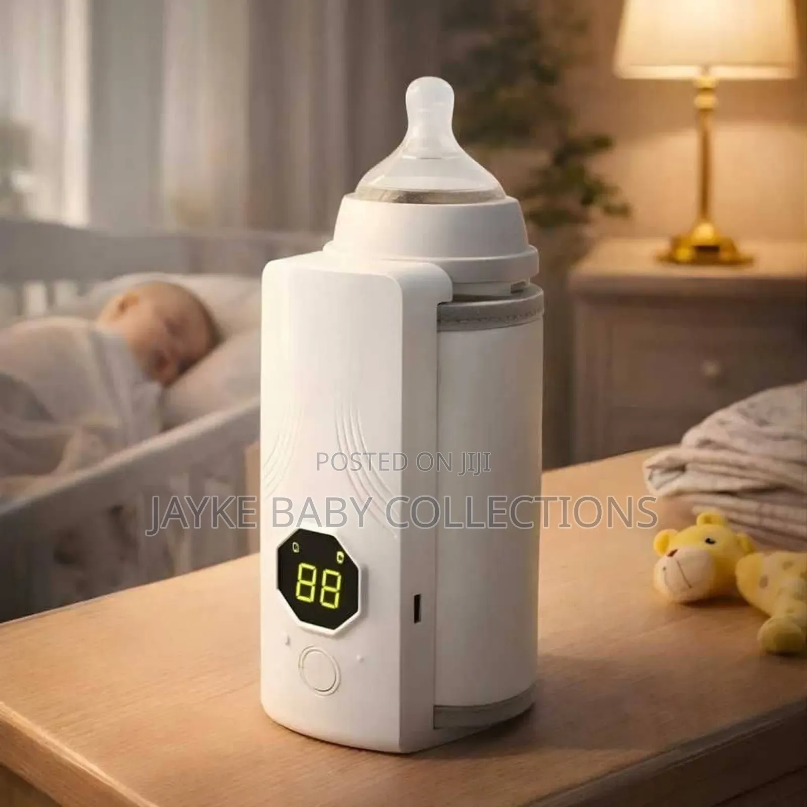 Portable Usb Rechargeable Baby Bottle Warmer – Perfect/Travel Night