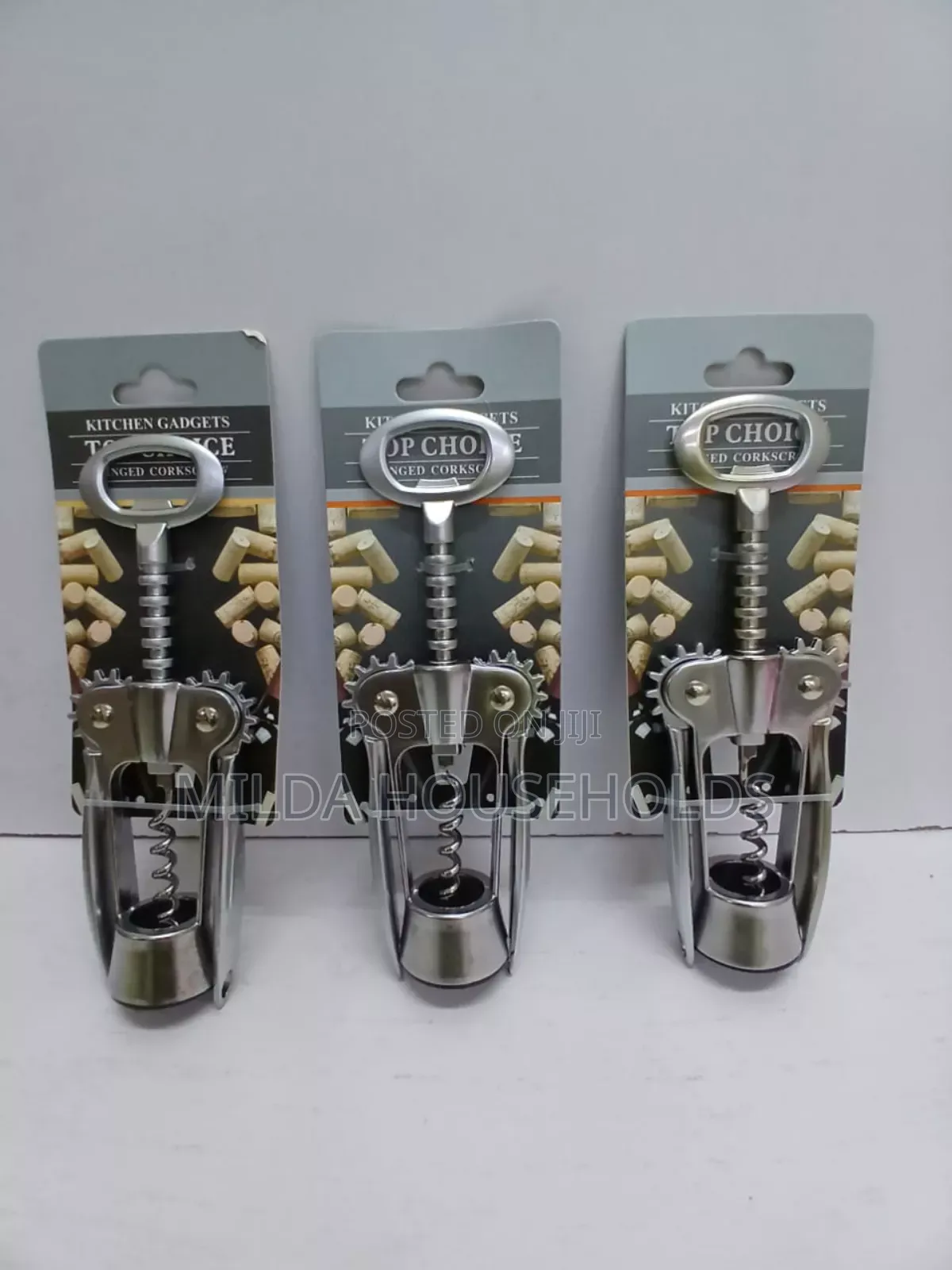 Heavy Duty Stainless Steel Corkscrew Wine Opener