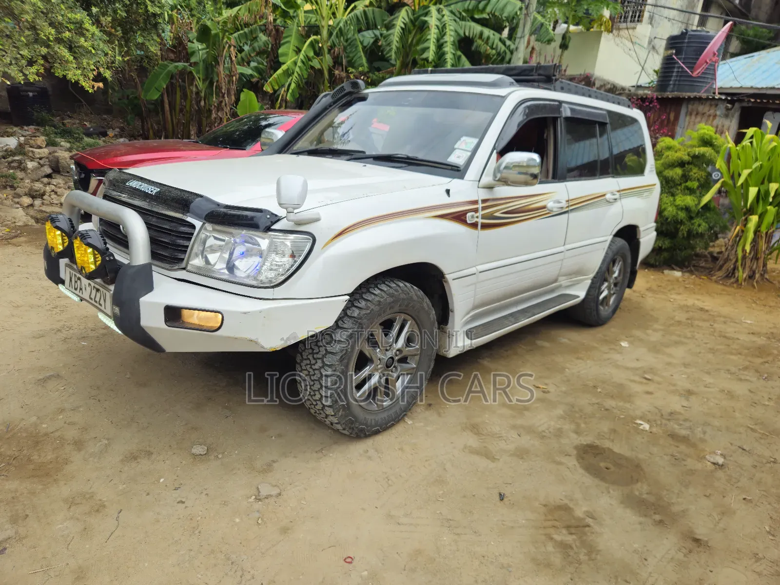 Toyota Land Cruiser 2003 White