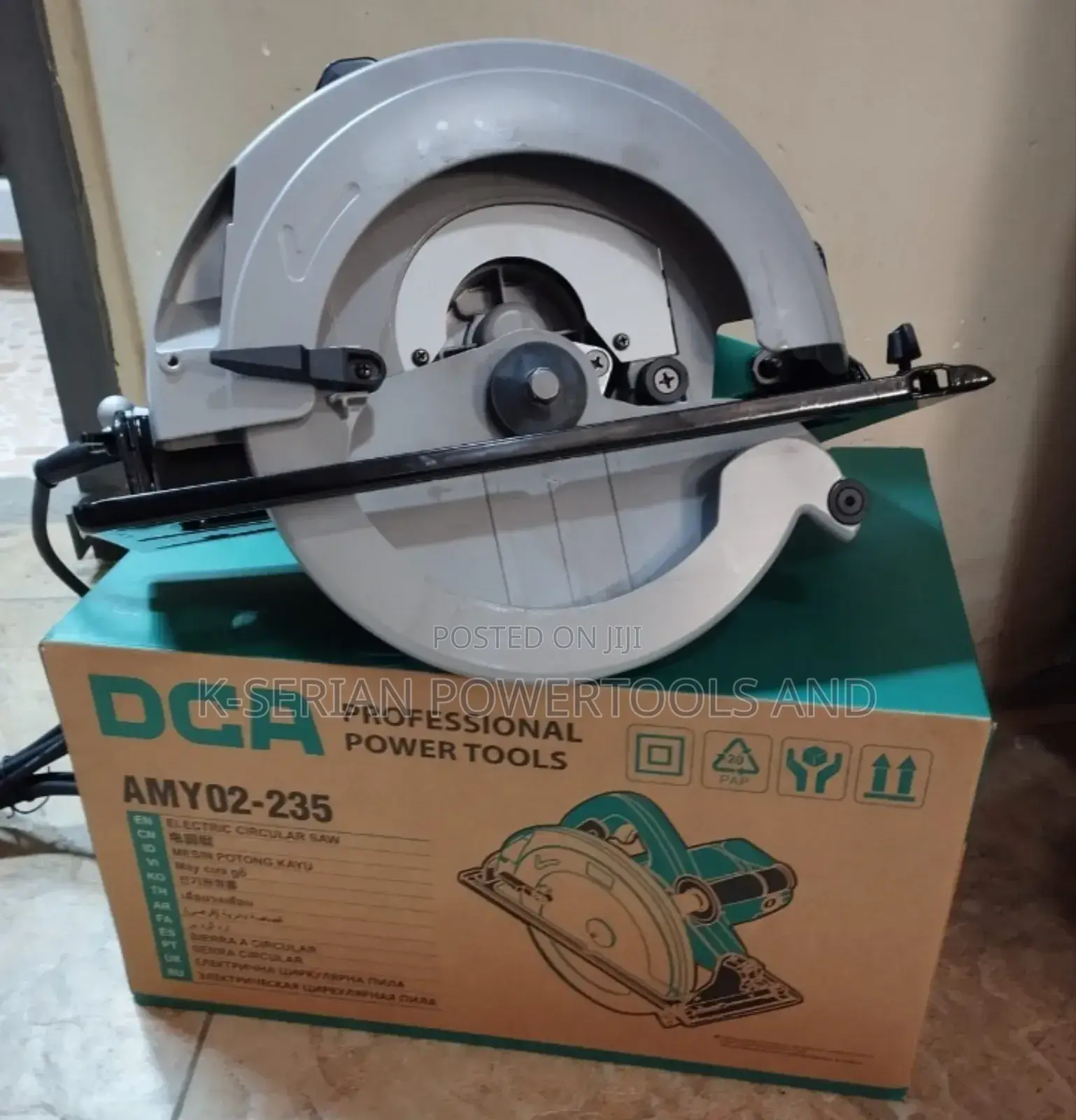 Heavy Duty Dca "9" Circular Saw With Blade/"9" Dca Circular Saw