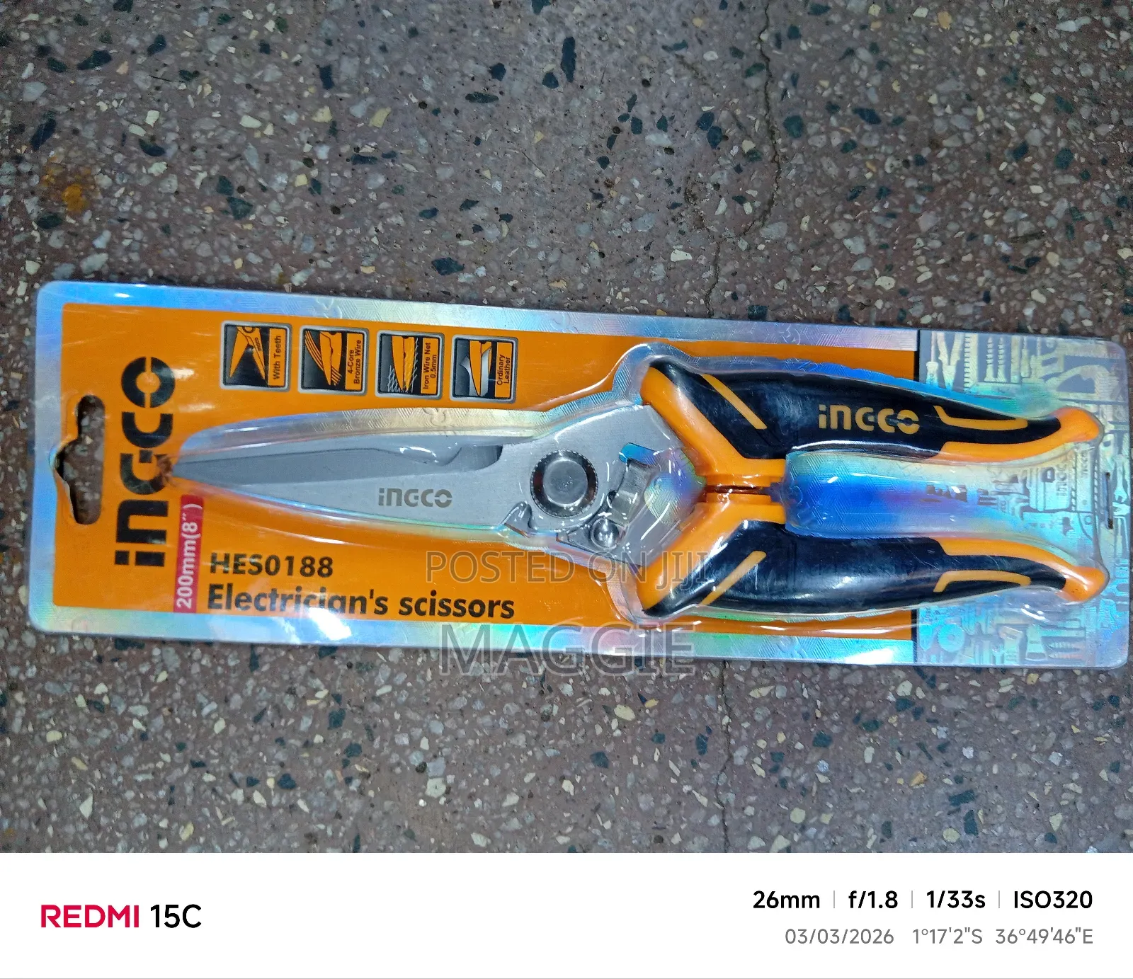 Ingco Electricians Scissors