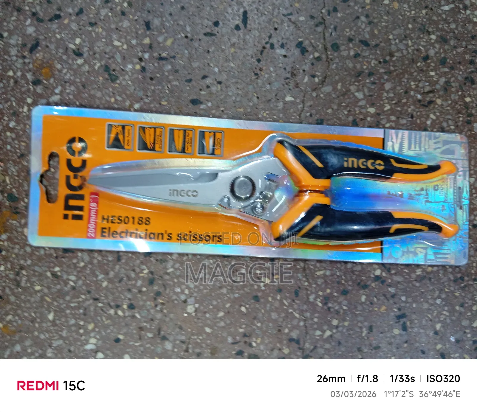 Ingco Electricians Scissors