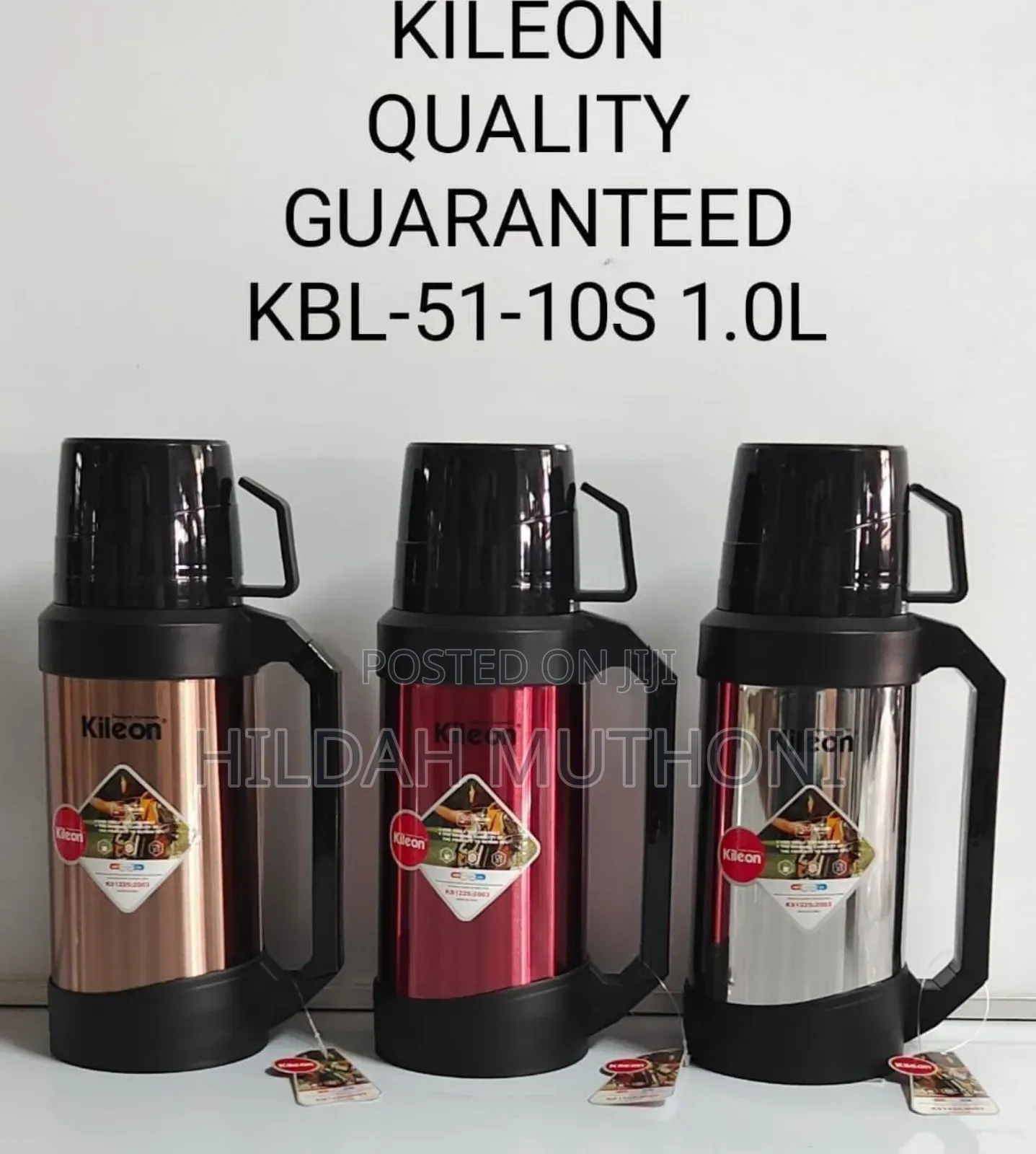 *Kileon 1ltr Breakable Flask*
*All Colors Available*