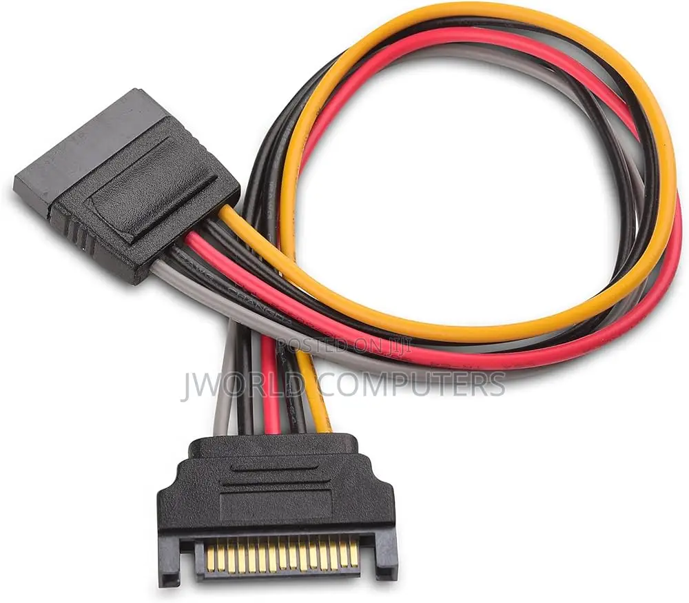 Sata 15p Power Ext Cable 0.3m