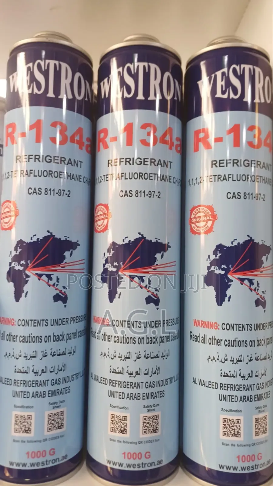 R134a Refrigerant Canister