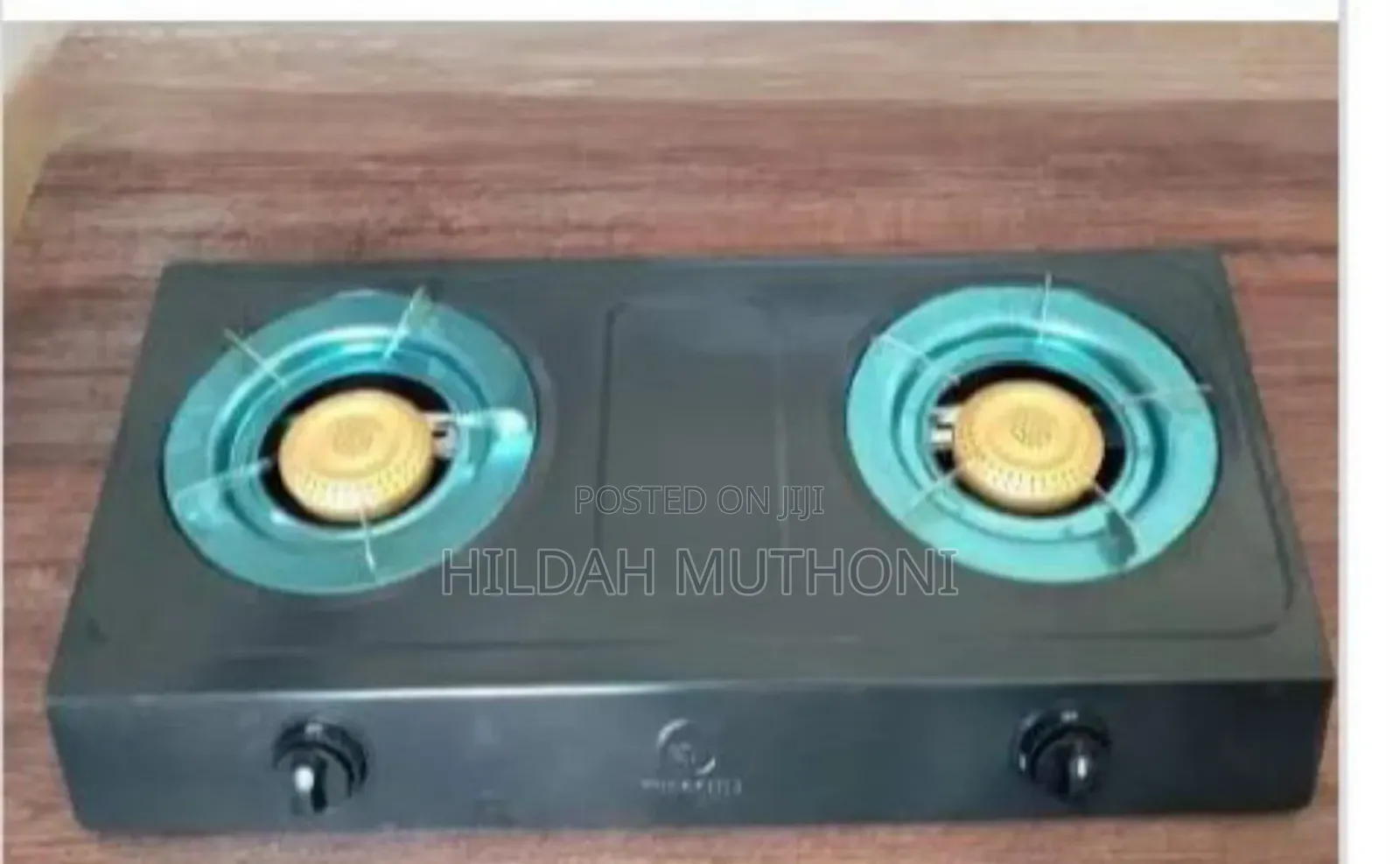 *Eurochef Black 2 Burner*High Quality