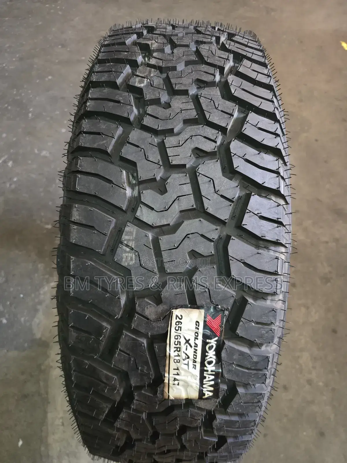 265 /65 R18 Yokohama Tyres (X-At) Thailand.