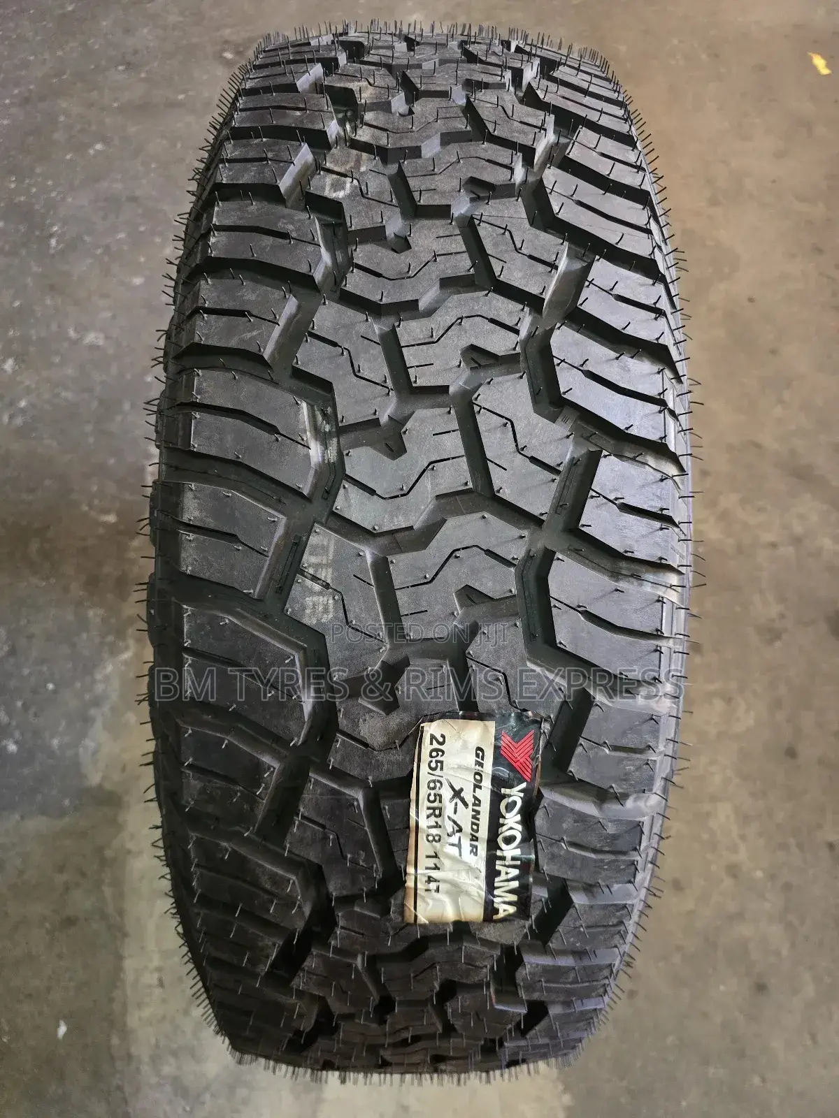 265 /65 R18 Yokohama Tyres (X-At) Thailand.