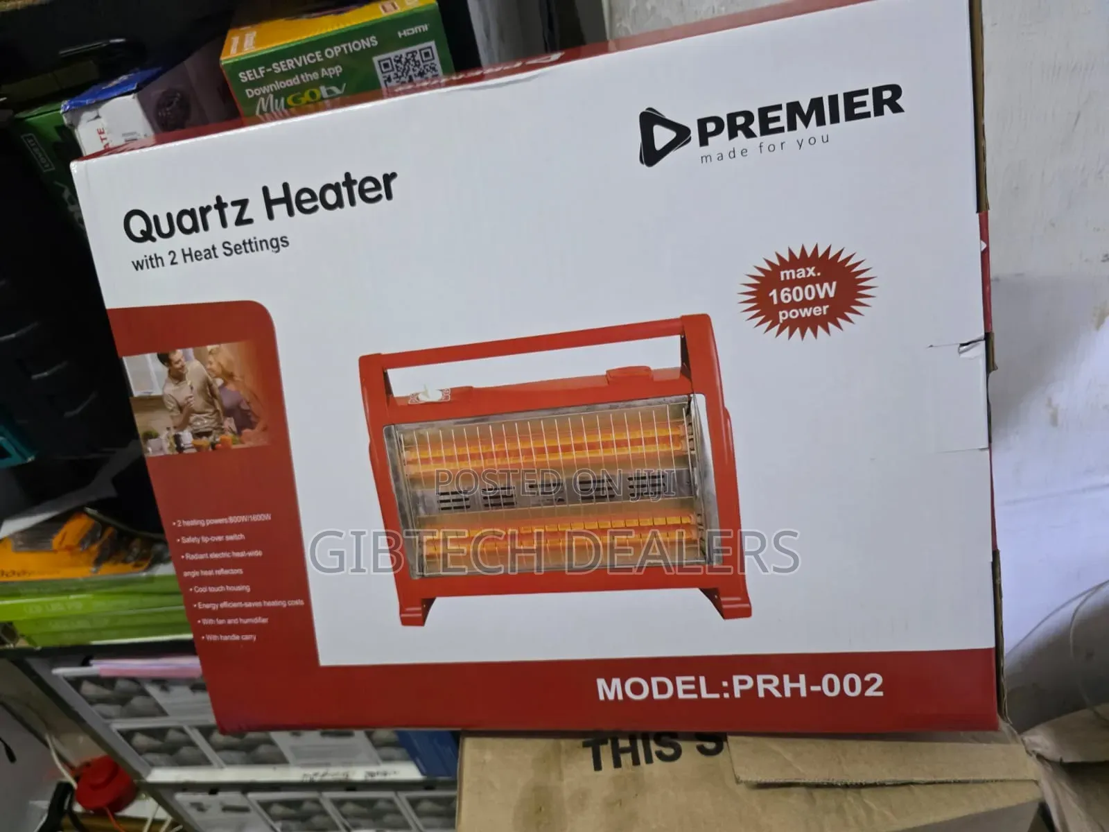 Premier Quartz Electric Room Heater