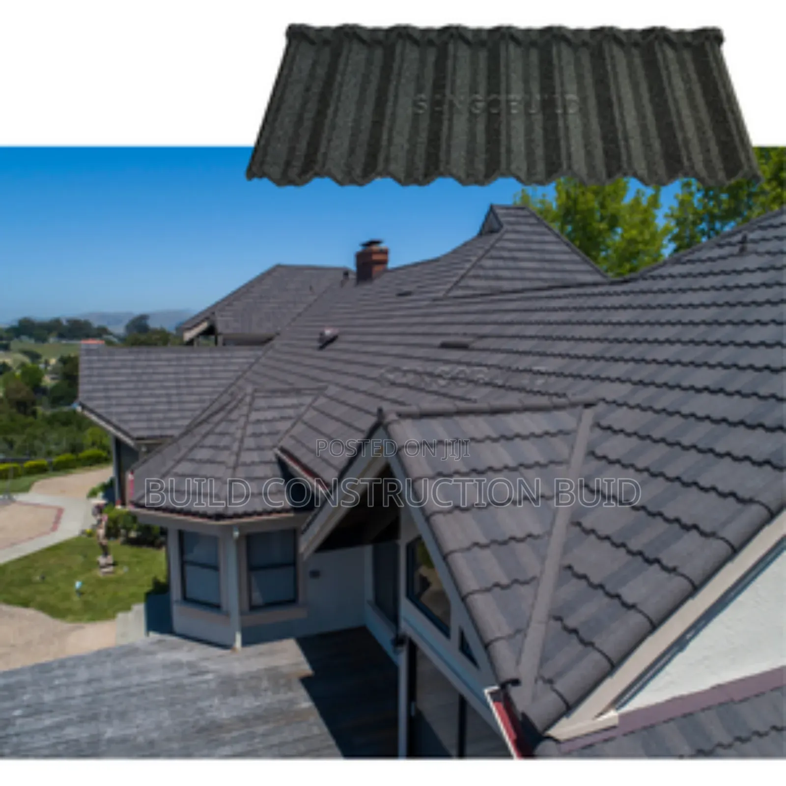 Classic Decra Roofing Tiles/ Stone Coated Roof.