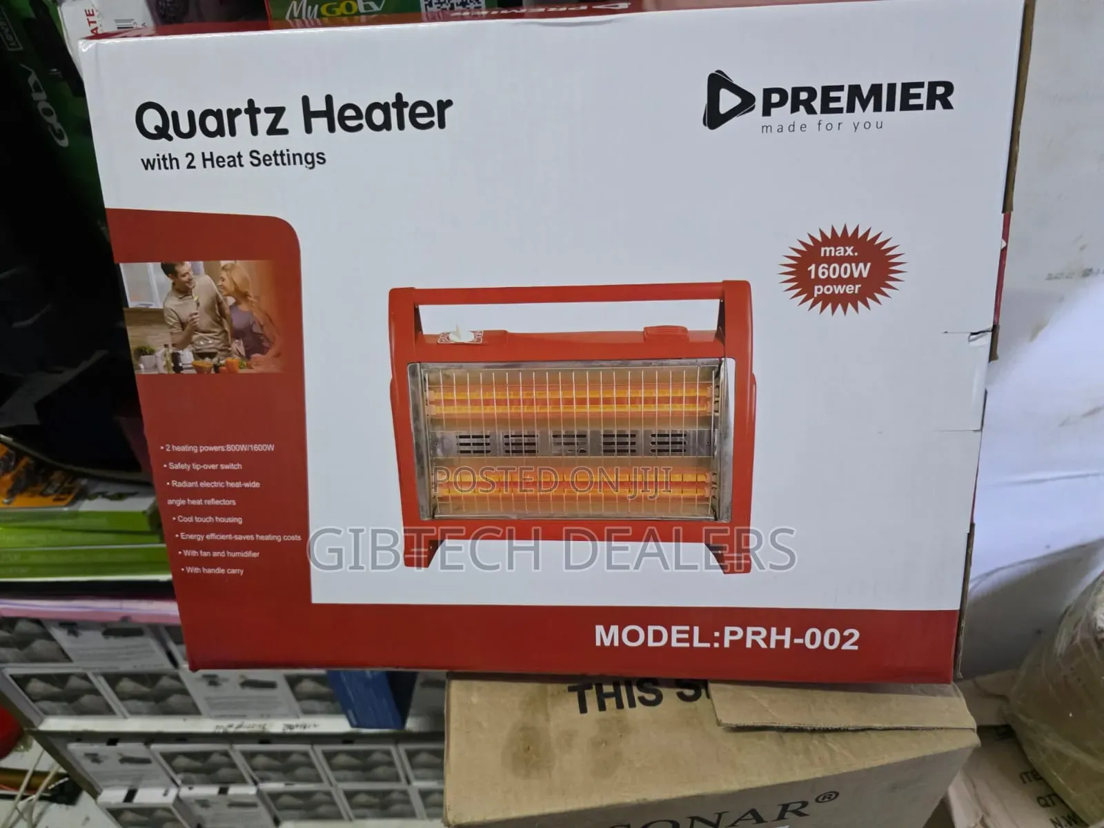 Premier Quartz Portable Room Heater