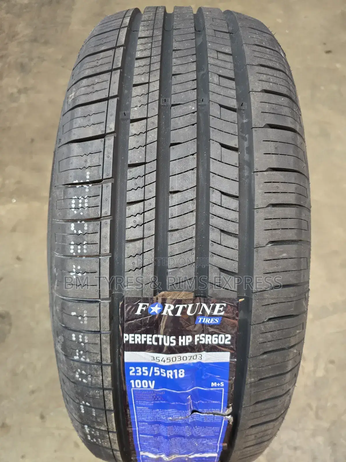 235 /55 R18 Fortune Tyres (Perfectus 602) Thailand.
