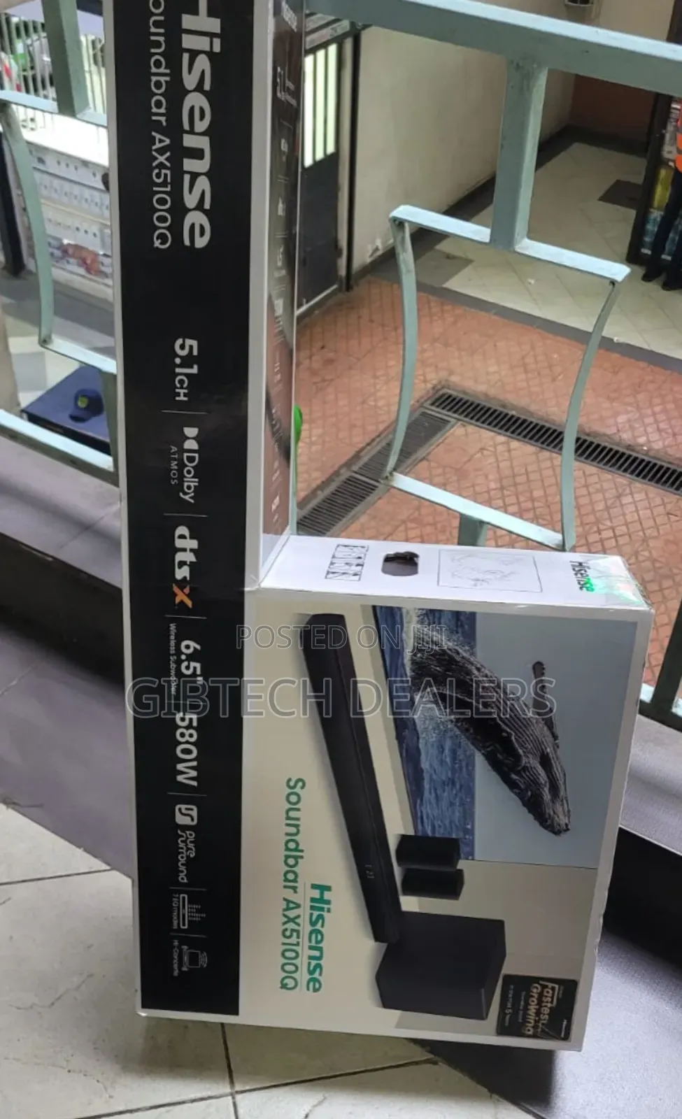 Hisense 580w Ax5100q 5.1ch Soundbar