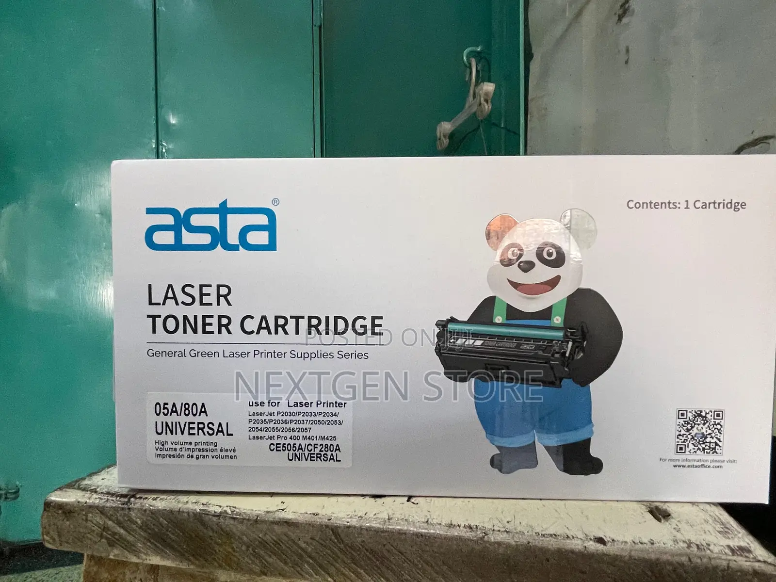 Asta 05a/80a Universal Laser Toner Cartridge