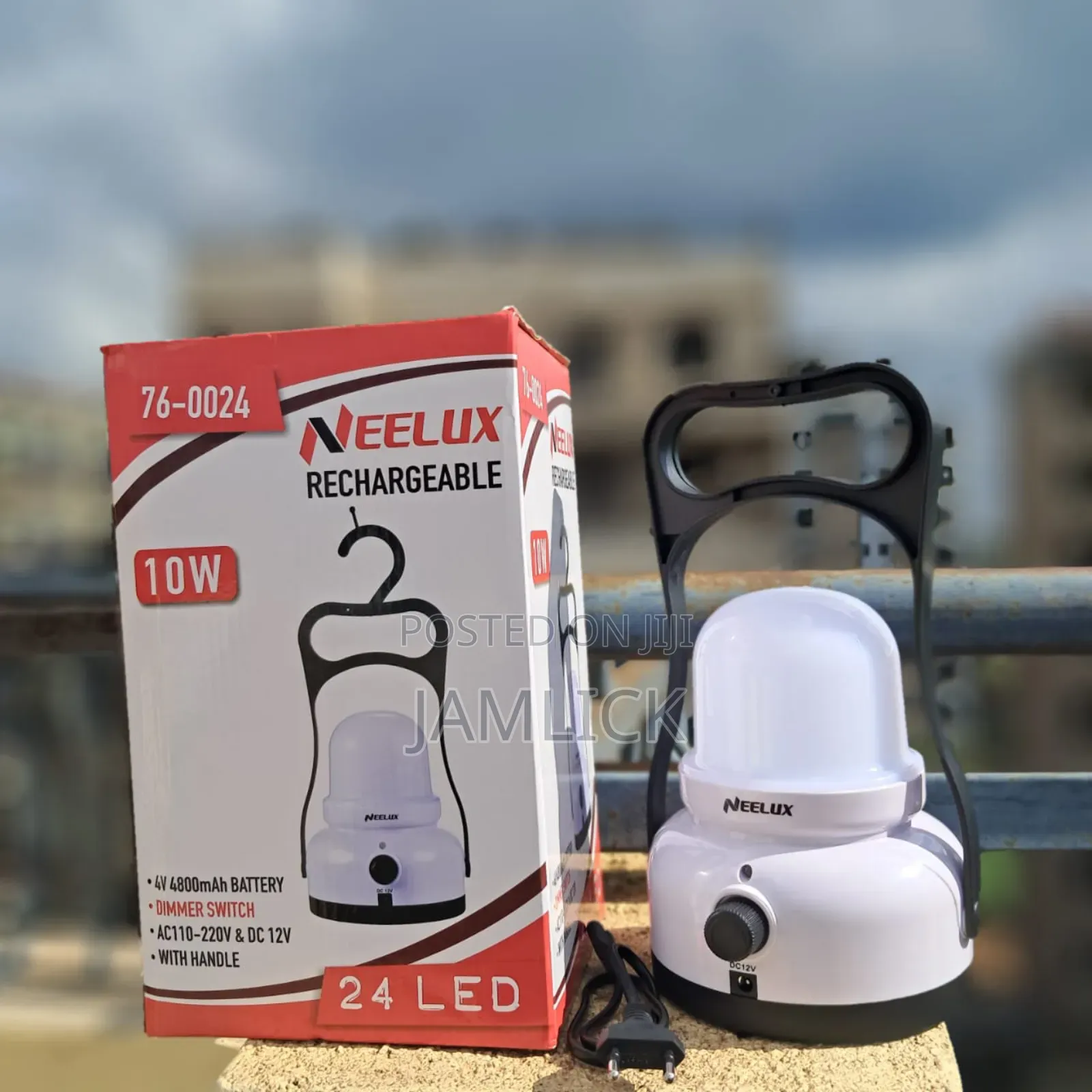 10w Neelux Rechargeable Led Lamp – Jf