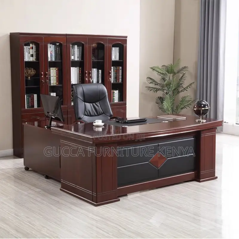 1.6 Meters Mahogany Executive Office Desk