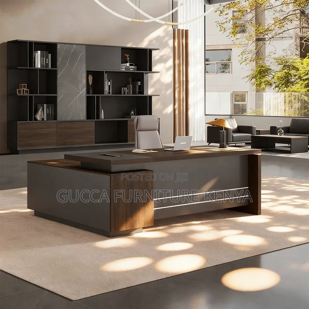 1800mm Executive Manager's L-shaped Office Desk